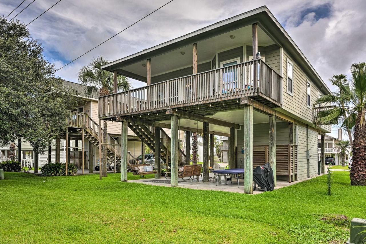 Vila Salty Dog Galveston House Less Than 1 Mi To Beach! Exteriér fotografie