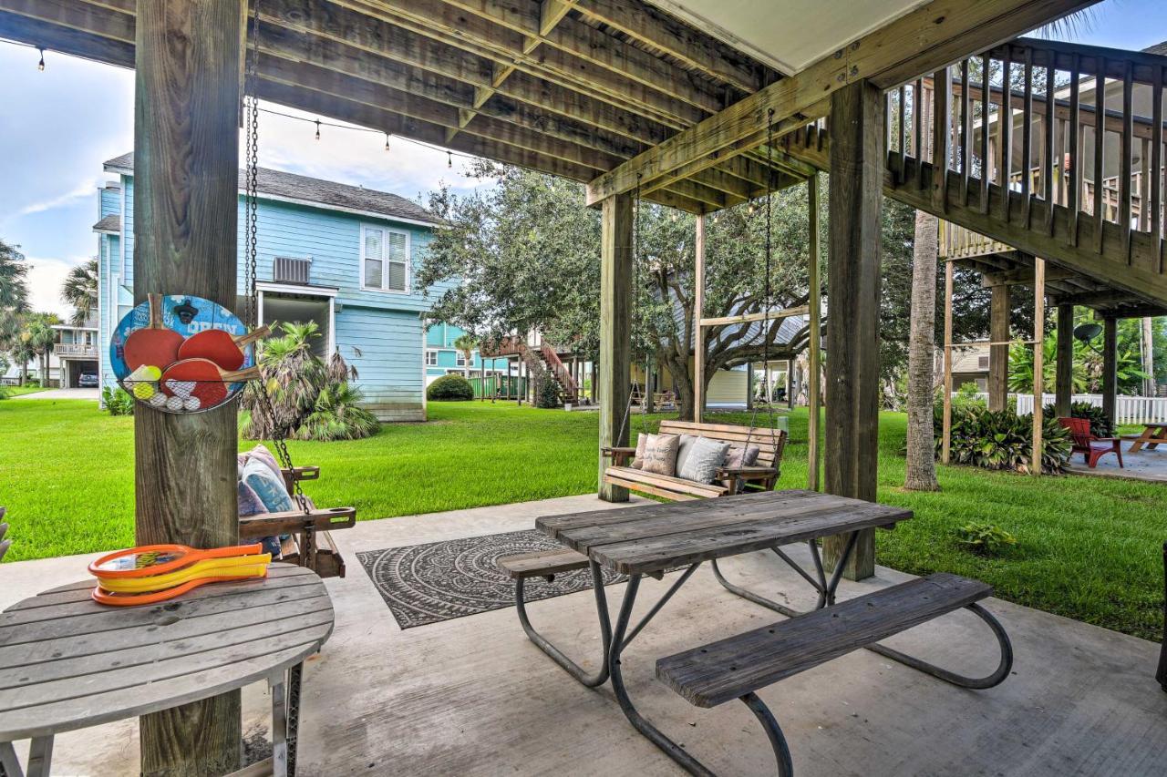 Vila Salty Dog Galveston House Less Than 1 Mi To Beach! Exteriér fotografie